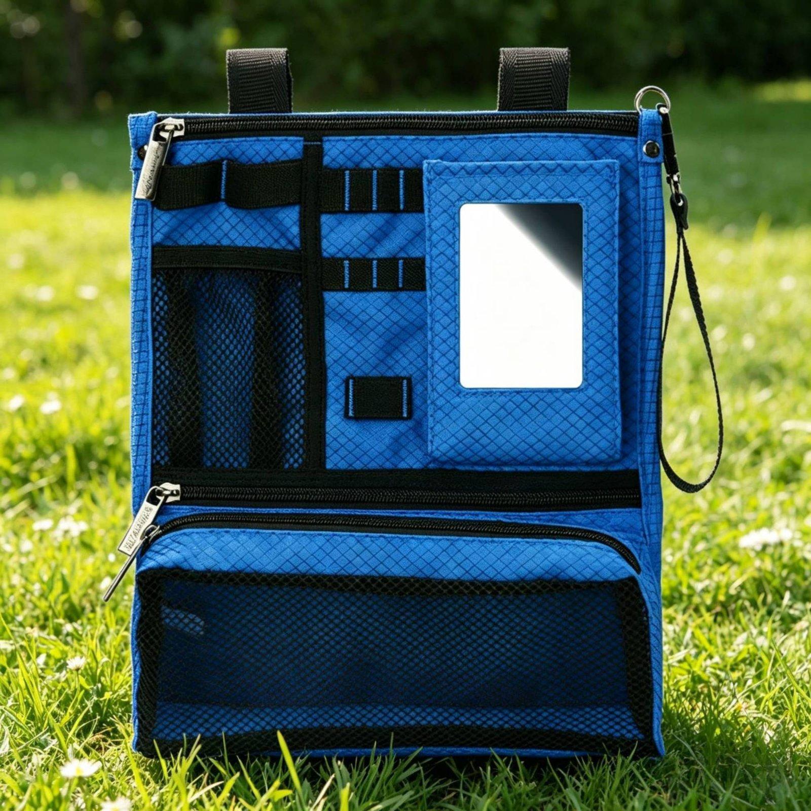 Golf Bag Stand Cart - Organisateur de rangement de golf pliable,