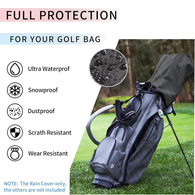 Golf Bag Stand Cart - Sac de Golf housse de pluie