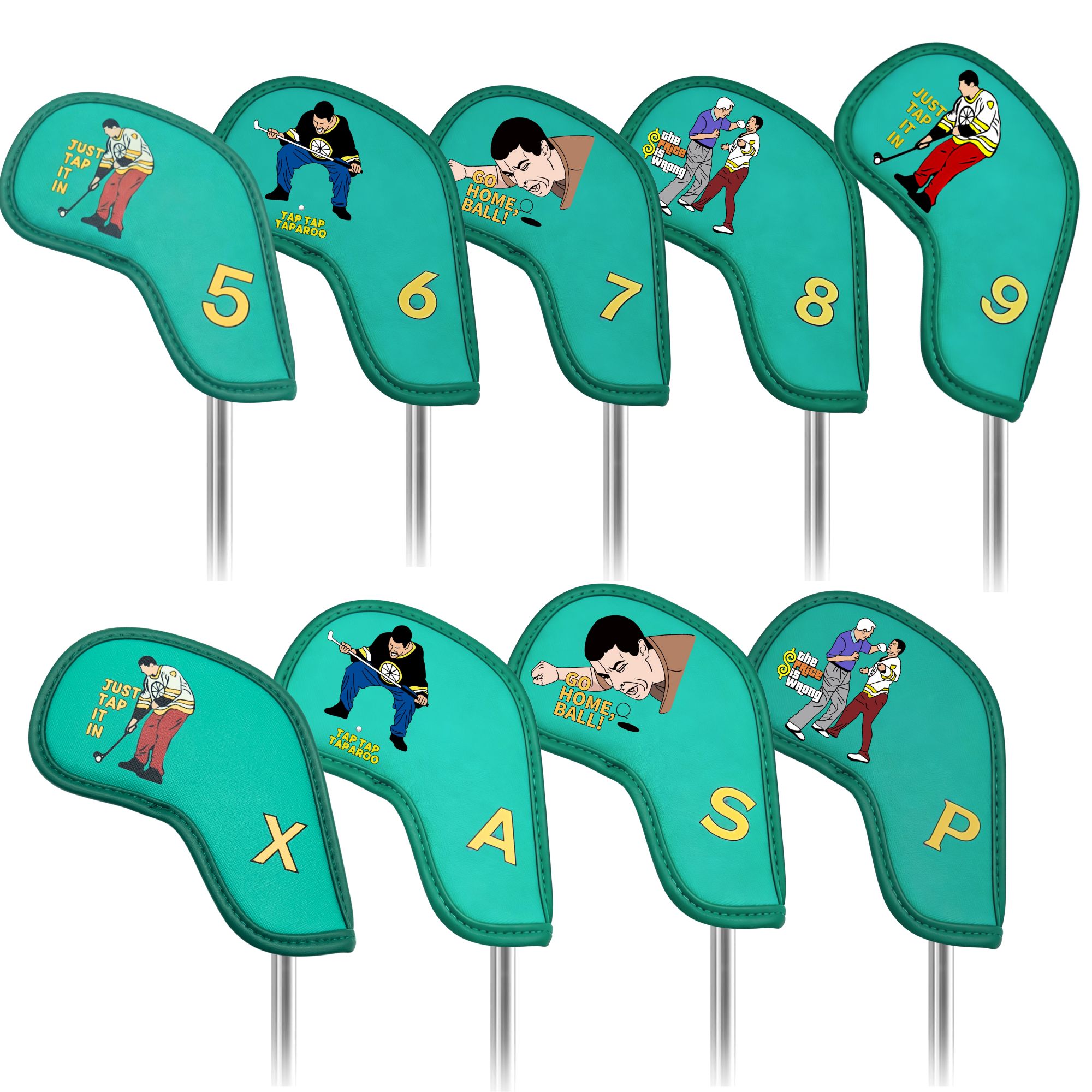 Golf Equipment Deals - 9 housses de fer de golf