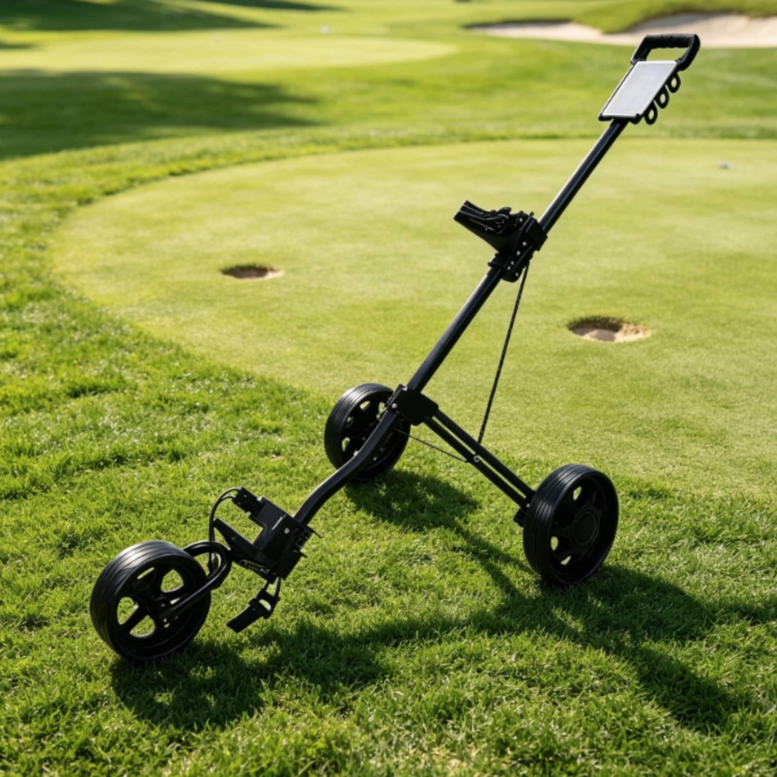 Chariot de golf pliable en all - Golf Equipment Bag avis et prix